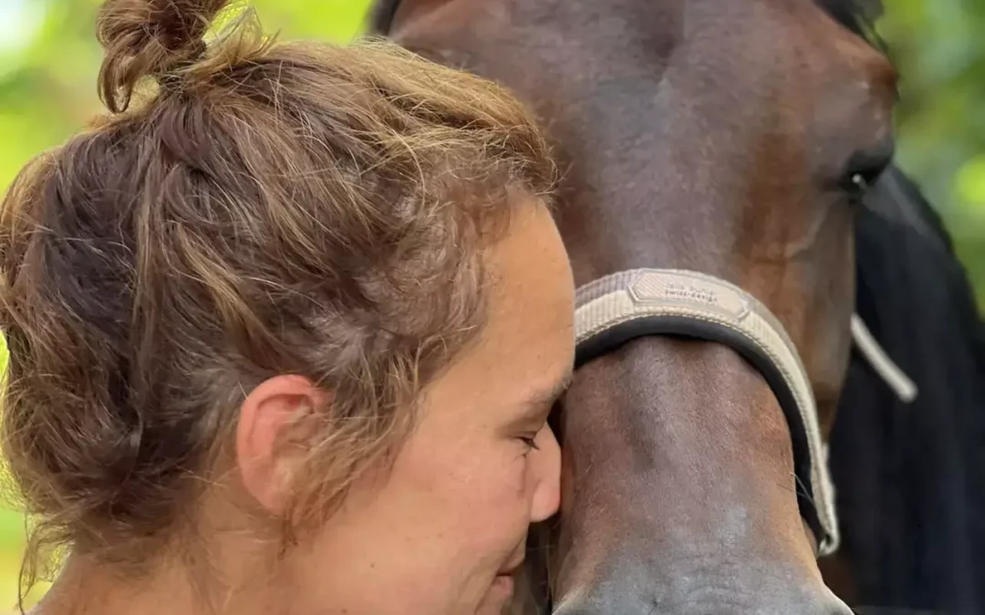 Matrinka mit ihrer neuen Besitzerin